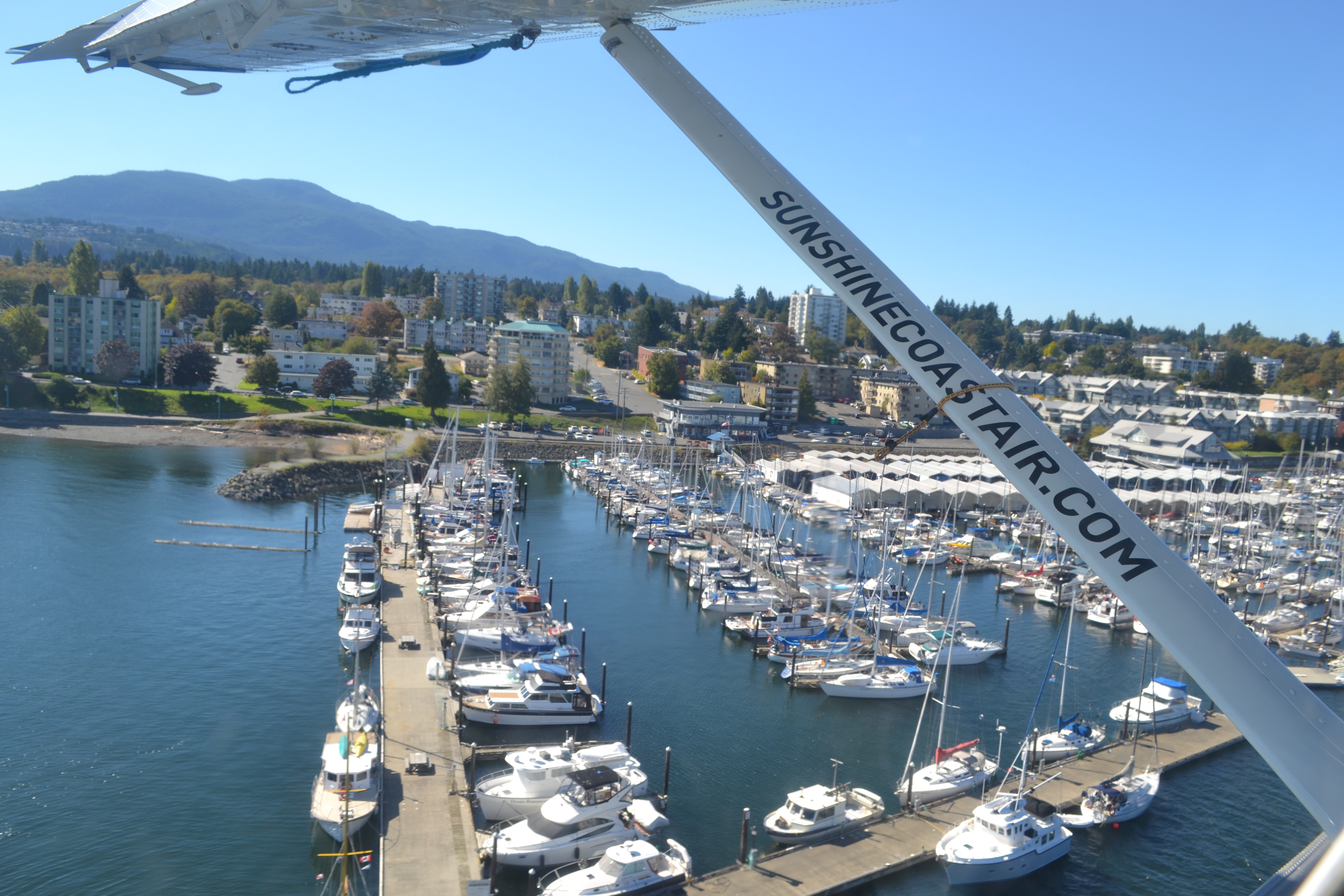 Float Plane over Nanaimo